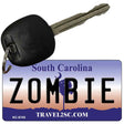 Zombie South Carolina License Plate Tag Key Chain KC-6745