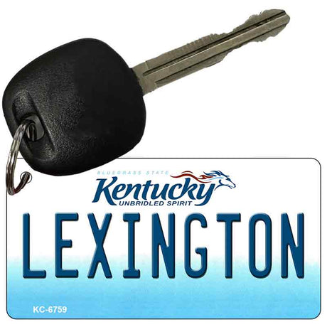 Lexington Kentucky State License Plate Tag Novelty Key Chain KC-6759