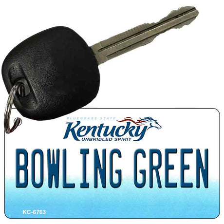 Bowling Green Kentucky State License Plate Tag Novelty Key Chain KC-6763