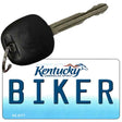 Biker Kentucky State License Plate Tag Novelty Key Chain KC-6777