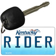 Rider Kentucky State License Plate Tag Novelty Key Chain KC-6778