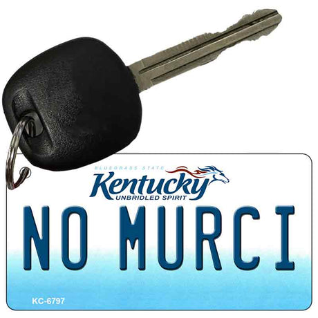 No Murci Kentucky State License Plate Tag Novelty Key Chain KC-6797