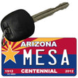 Mesa Arizona Centennial State License Plate Tag Key Chain KC-6804