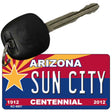 Sun City Arizona Centennial State License Plate Tag Key Chain KC-6807