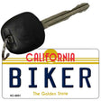 Biker California State License Plate Tag Key Chain KC-6851