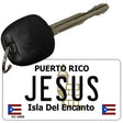 Jesus Puerto Rico Flag Novelty Aluminum Key Chain KC-6868