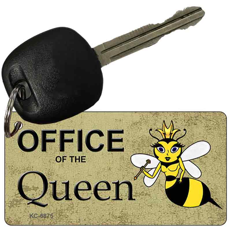 Office Queen Novelty Aluminum Key Chain KC-6875