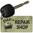 Dads Repair Shop Novelty Aluminum Key Chain KC-6890