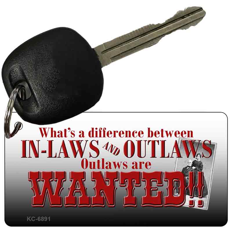 In-Laws & Out-Laws Novelty Aluminum Key Chain KC-6891