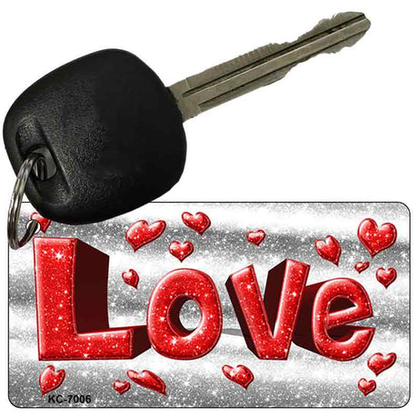 Love Novelty Aluminum Key Chain KC-7006