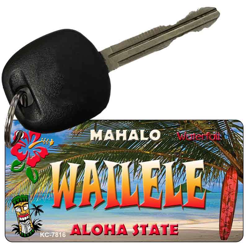 Wailele Tiki Novelty Metal Key Chain KC-7816