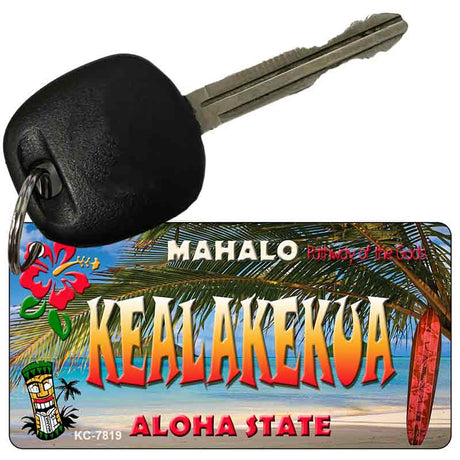 Kealakekue Tiki Novelty Metal Key Chain KC-7819