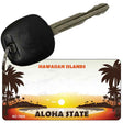 Blank Hawaiian Islands Novelty Metal Key Chain KC-7835