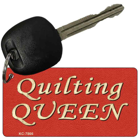 Quilting Queen Novelty Aluminum Key Chain KC-7866