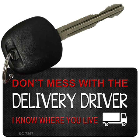 Delivery Driver Novelty Aluminum Key Chain KC-7867