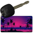 Sunset Purple Novelty Aluminum Key Chain KC-7870