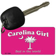 Carolina Girl Pink Novelty Aluminum Key Chain KC-7896