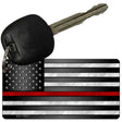 American Flag Thin Red Line Novelty Aluminum Key Chain KC-7901