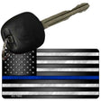 American Flag Thin Blue Line Novelty Aluminum Key Chain KC-7902