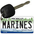 Marines Michigan State License Plate Tag Novelty Key Chain KC-7914