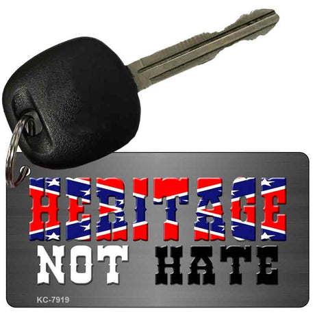 Heritage Not Hate Novelty Aluminum Key Chain KC-7919