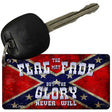 Flag May Fade Novelty Aluminum Key Chain KC-7921