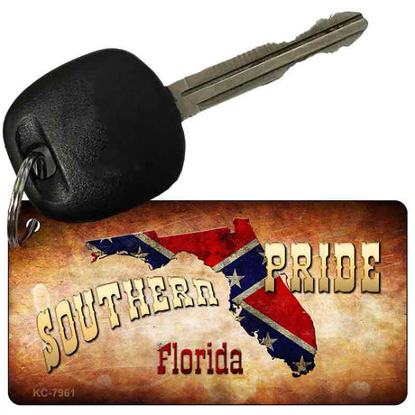 Southern Pride Florida Novelty Aluminum Key Chain KC-7961