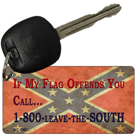 Leave The South Novelty Aluminum Key Chain KC-7967