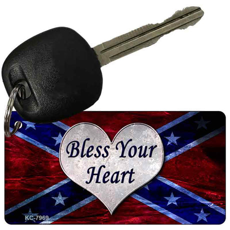 Bless Your Heart Novelty Aluminum Key Chain KC-7969