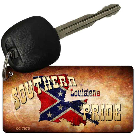 Southern Pride Louisiana Novelty Aluminum Key Chain KC-7975