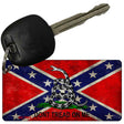 Confederate Dont Tread Novelty Aluminum Key Chain KC-7984