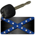 Confederate Stripes Novelty Aluminum Key Chain KC-7990