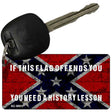 History Lesson Novelty Aluminum Key Chain KC-8001