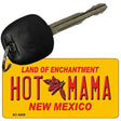 Hot Mama Yellow New Mexico Novelty Metal Key Chain KC-8009