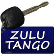 Zulu Tango Novelty Aluminum Key Chain KC-8019