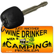 Just Another Wine Drinker Novelty Metal Key Chain KC-8029