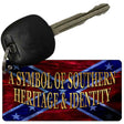 Symbol Of Southern Heritage Novelty Aluminum Key Chain KC-8097