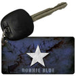 Bonnie Blue Star Novelty Aluminum Key Chain KC-8106