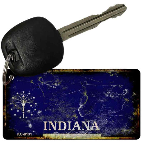 Indiana Rusty Blank Key Chain KC-8131