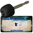 Minnesota Rusty Blank Key Chain KC-8140