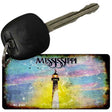 Mississippi Rusty Blank Key Chain KC-8141