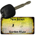 New Jersey Rusty Blank Key Chain KC-8147