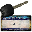 New York Rusty Blank Key Chain KC-8148