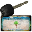 South Carolina Rusty Blank Key Chain KC-8157