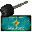 New Mexico Rusty Blank Key Chain KC-8168