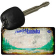 Manitoba Rusty Blank Key Chain KC-8178