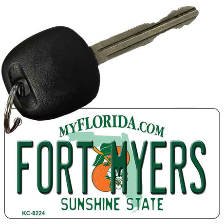 Fort Meyers Florida Novelty Aluminum Key Chain KC-8224