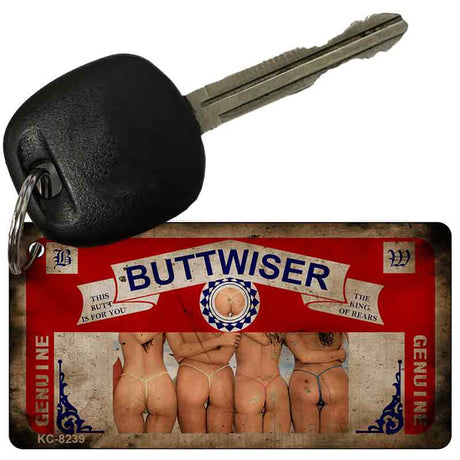 Buttwiser Vintage Novelty Aluminum Key Chain KC-8239