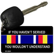 War On Terrorism Service Ribbon Novelty Aluminum Key Chain KC-8242