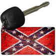 Rebel Flag Brick Wall Novelty Aluminum Key Chain KC-8277